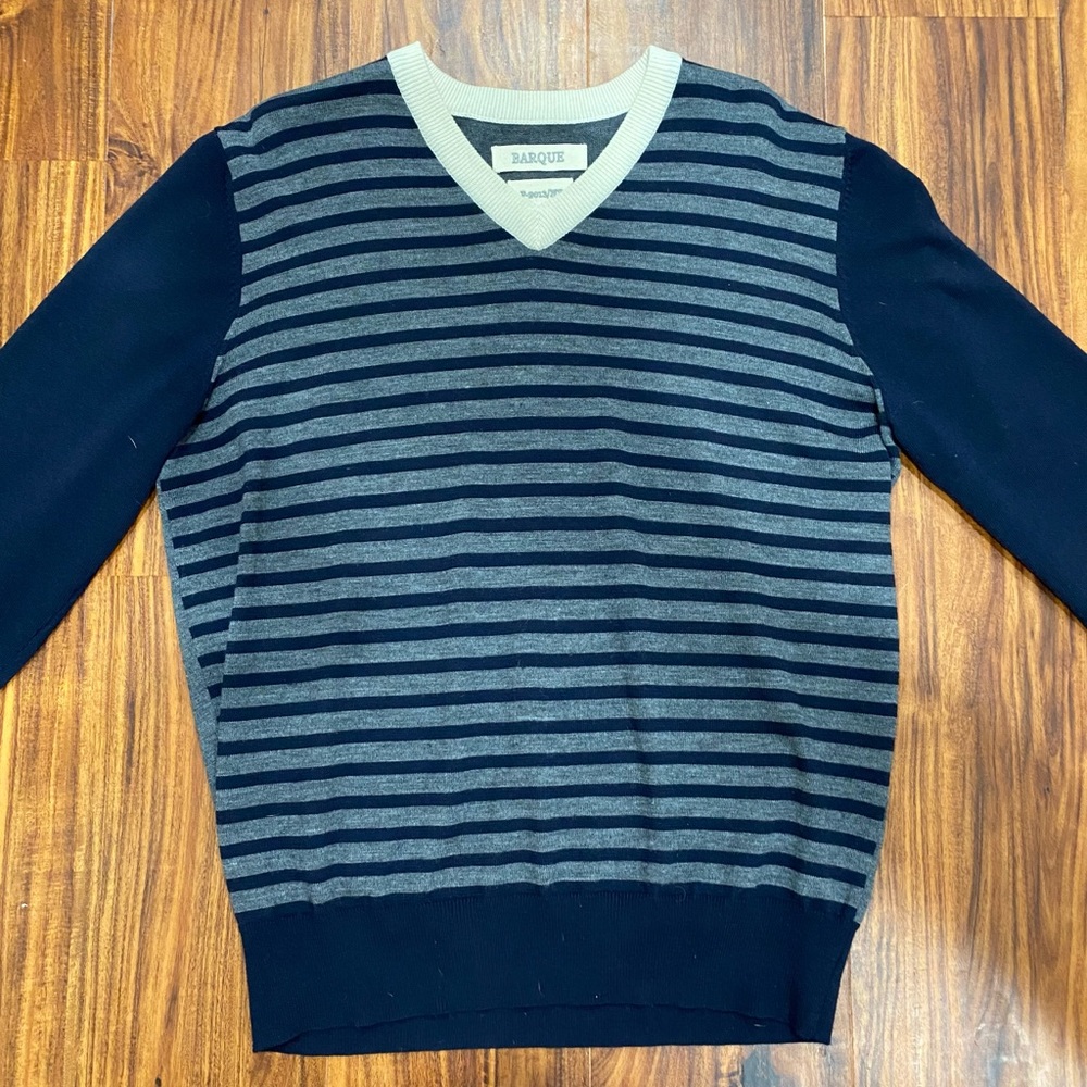 Beautiful Designer V-Neck Sweater. Like NEW!!